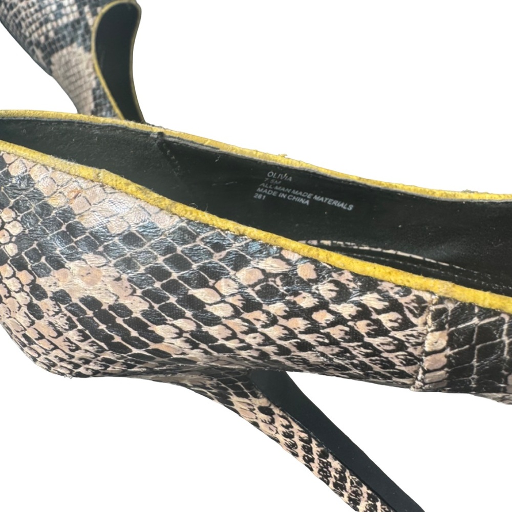 Shoemint Olivia Platform Leopard Print Size 7.5 - image 3